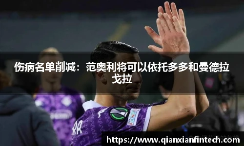 伤病名单削减：范奥利将可以依托多多和曼德拉戈拉